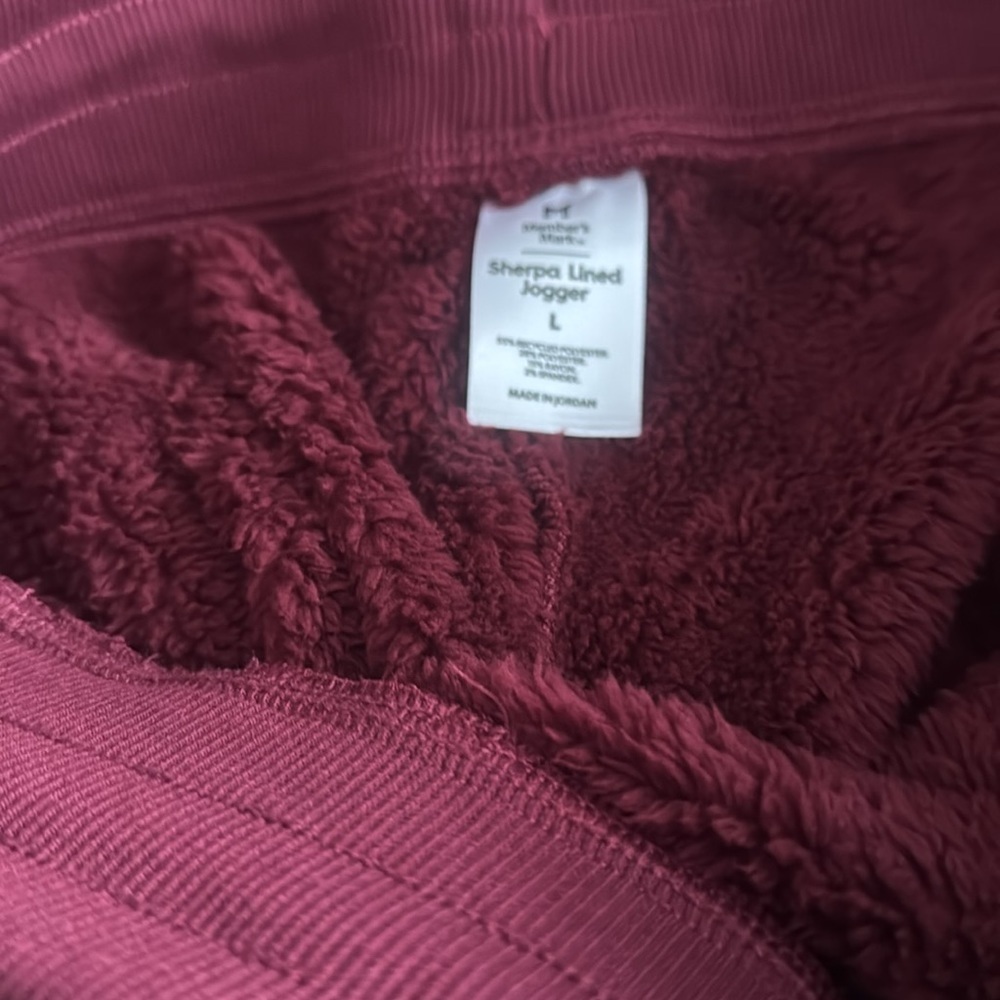 Member’s Mark Sherpa Lined Jogger Size L - Picture 3 of 4